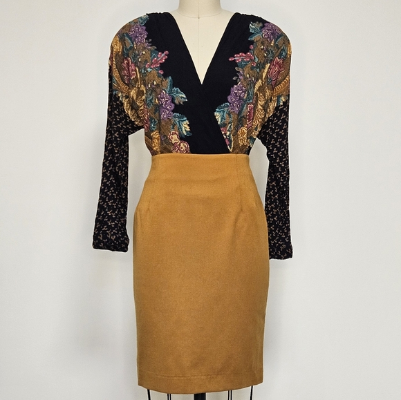 Vintage Madison Wool Skirt - Picture 2 of 6